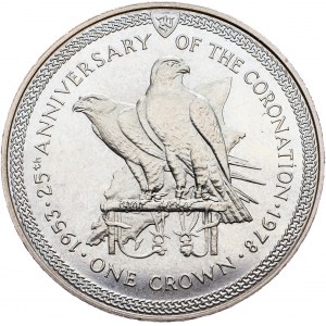 Isle of Man, 1 Crown 1978, Surrey