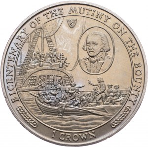 Isle of Man, 1 Crown 1989