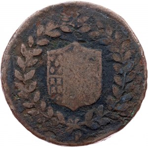 Italy, 5 Tornesi 1798