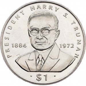 Liberia, 1 Dollar 1995, Surrey