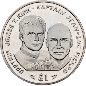 Liberia, 1 Dollar 1995, Surrey