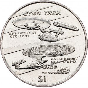 Liberia, 1 Dollar 1996, Surrey