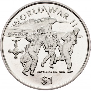 Liberia, 1 Dollar 1997, Surrey