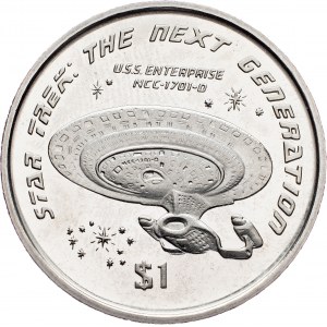 Liberia, 1 Dollar 1997, Surrey