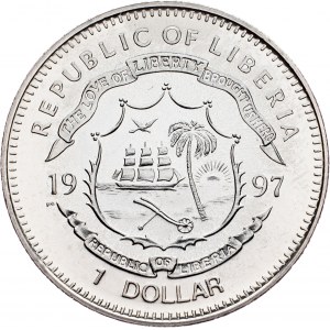 Liberia, 1 Dollar 1997, Surrey