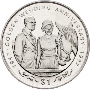 Liberia, 1 Dollar 1997, Surrey