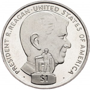 Liberia, 1 Dollar 1998, Surrey