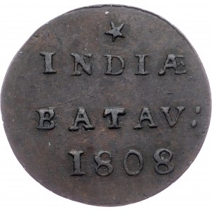 Indie Orientali Olandesi, 1/2 Duit 1808