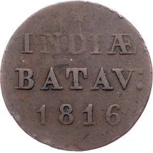 Netherlands East Indies, 1 Duit 1816, Surabaya