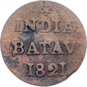 Netherlands East Indies, 1 Duit 1821, Surabaya