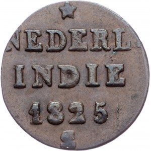 Netherlands East Indies, 1/8 Stuiver 1825, S