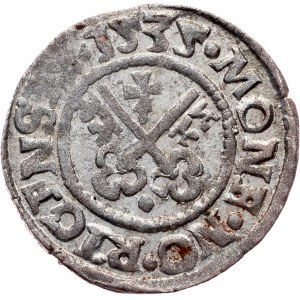 Poland, 1 Schilling 1535, Riga
