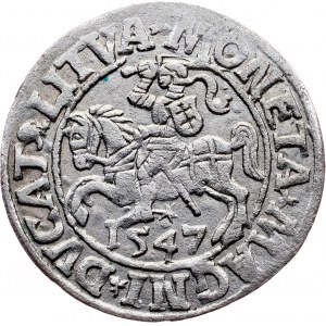 Poland, 1/2 Groschen / Półgrosz 1547, Vilnius