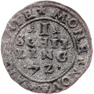 Poland, 1 Schilling 1572, Salaspils