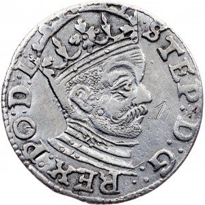 Poland, 3 Groszy / Trojak 1585, Riga