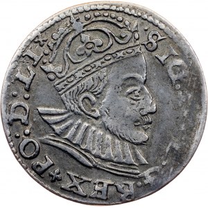 Polska, 3 Groszy / Trojak 1588, Ryga