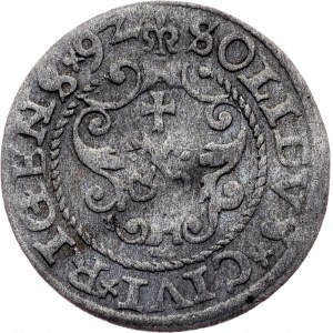Poland, Solidus 1592, Riga
