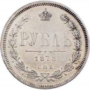 Russia, 1 Rouble 1878, СПБ-НФ