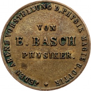 Sweden, Magie Token 19th century, E. Basch