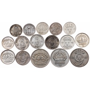 Sweden, Lot 1880-1957