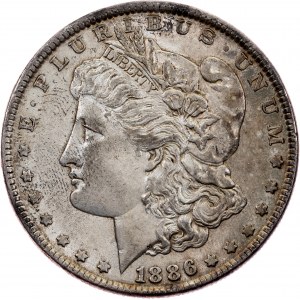 USA, Morgan Dollar 1886, Philadelphia