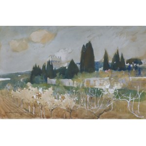 Stanisław Janowski, WIOSNA WE FLORENCJI, 1904
