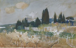 Stanisław Janowski, WIOSNA WE FLORENCJI, 1904