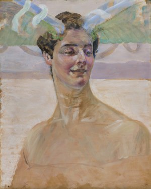 Jacek Malczewski, GORGONA - PORTRET MARII SOZAŃSKIEJ, 1918