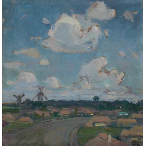 Jan Stanislawski, LANDSCAPE WITH WINDOWS, ca. 1905