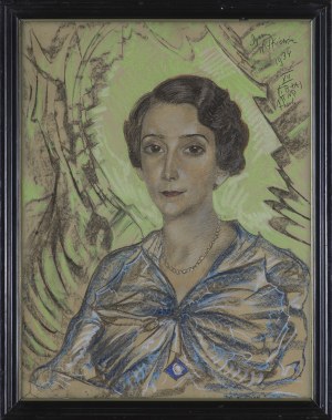 Stanisław Ignacy Witkiewicz, Porträt einer Frau, Dezember 1934