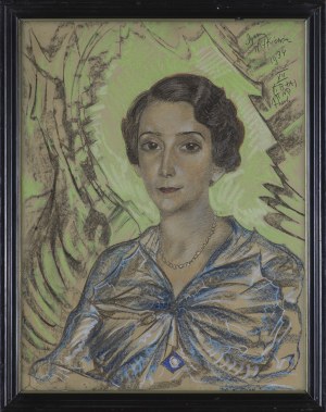 Stanisław Ignacy Witkiewicz, Portrait de femme, décembre 1934