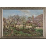 Heinrich Hartung, SPRING IN THE GARDEN, 1901