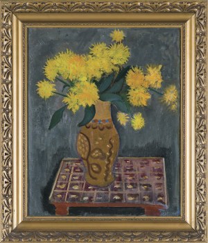 Tymon Niesiołowski, STILLLEBEN MIT BLUMEN