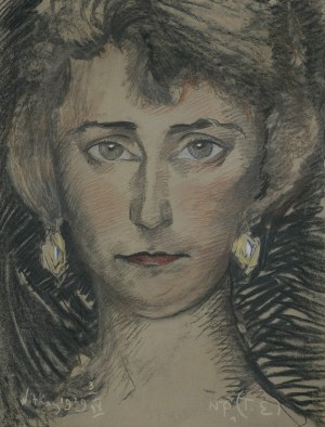 Stanisław Ignacy Witkiewicz, PORTRET JANINY CZERBAKOWEJ, 3 IX 1929