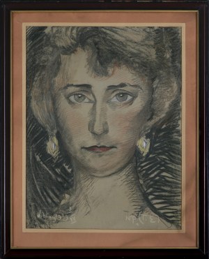 Stanisław Ignacy Witkiewicz, PORTRET JANINY CZERBAKOWEJ, 3 IX 1929