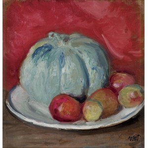 Wojciech Weiss, STÁLÁ PŘÍRODA S MELONEM, 1935