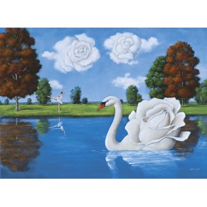 Rafal Olbinski, CONVINCING IMPOSSIBILITY, 2020