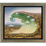 Jacek Yerka, SIELSKIE TSUNAMI, 2024