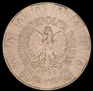 Poland. 10 Zlotych 1939 Pilsudski
