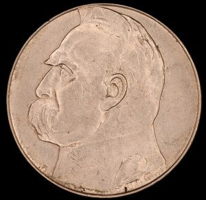 Polen. 10 Zlotych 1938 Pilsudski