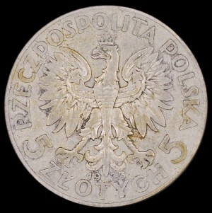 Polen. 5 Zlotych 1933 Warschau Silber