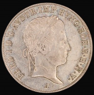 Rakúsko. 20 Kreuzer 1842 A Vienna Silver