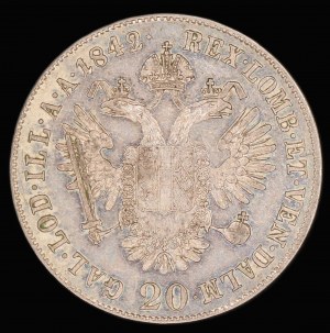 Austria. 20 Kreuzer 1842 A Vienna Argento
