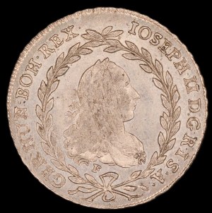 Austria. 20 Kreuzer 1782 F Hall Silver