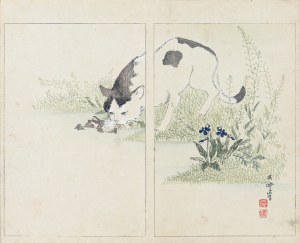 Yamada Kōtarō, Nakamura Busuke, Spragniony kot, Kioto, 1892