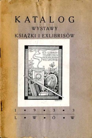 Katalog výstavy knih a exlibris Spolku úředníků BGK Lvov 1933