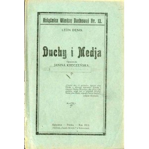 Leon Denis: Duchy i medja, wydanie jedyne z 1923