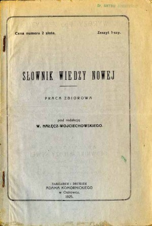 Slovník nových poznatků. Sborník prací. Z.1, 1925 Slovník esoteriky.