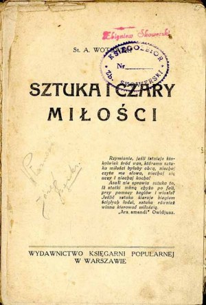 Stanisław Antoni Wotowski: Umění a kouzla lásky, 1. vydání, 1931