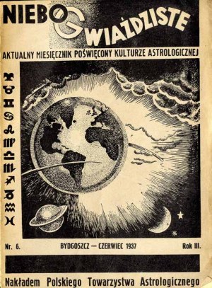Starry Skies. A current monthly magazine devoted to astrological culture. R.3 (1937). No. 6